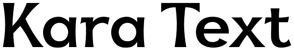 Kara Text Font