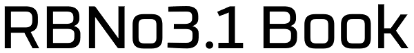 RBNo3.1 Book Font