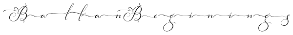 Baltan Beginings Font