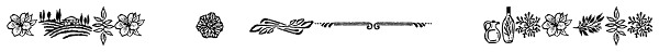 Azalea Rough Ornaments Font