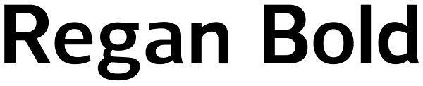 Regan Bold Font