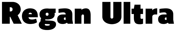 Regan Ultra Font