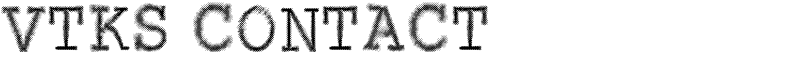 VTKS CONTACT Font
