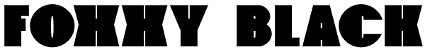 Foxxy Black Font