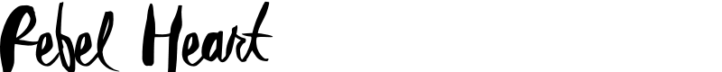 Rebel Heart Font