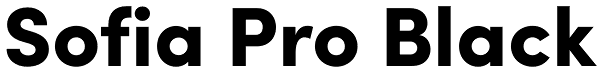 Sofia Pro Black Font