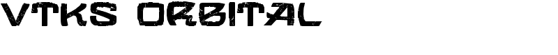 VTKS ORBITAL Font