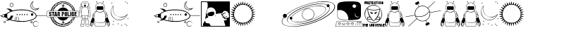 Ranger Ray's Rocketeers JL Font