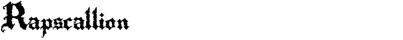 Rapscallion Font