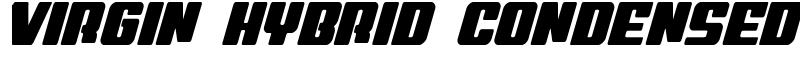 Virgin Hybrid Condensed Font