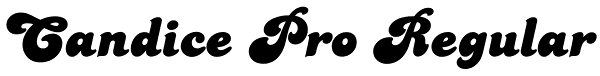 Candice Pro Regular Font