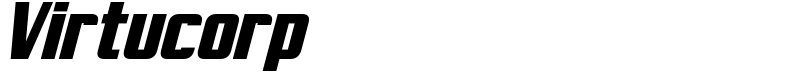 Virtucorp Font