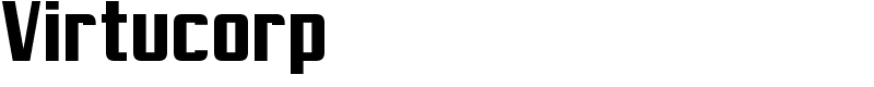 Virtucorp Font