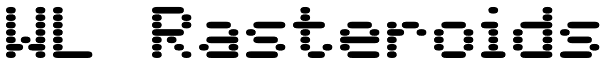 WL Rasteroids Font