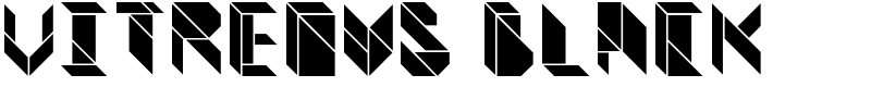 Vitreous Black Font