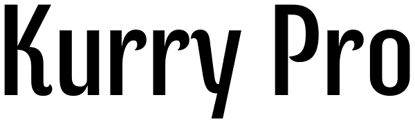 Kurry Pro Font