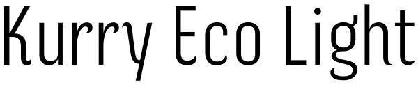 Kurry Eco Light Font