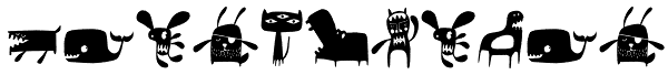 Monstrinhos Font