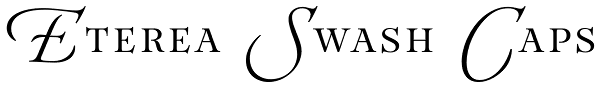Eterea Swash Caps Font