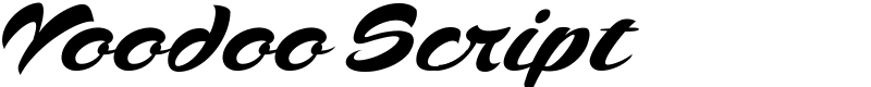 Voodoo Script Font