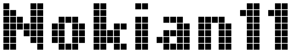 Nokian11 Font