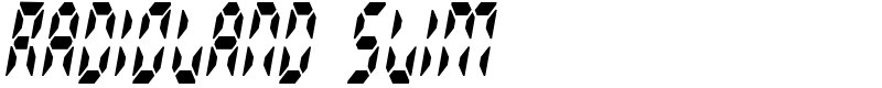 Radioland Slim Font