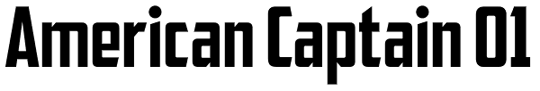 American Captain 01 Font