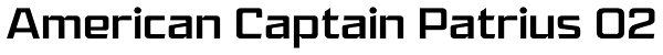 American Captain Patrius 02 Font