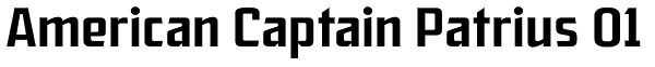 American Captain Patrius 01 Font