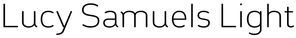Lucy Samuels Light Font