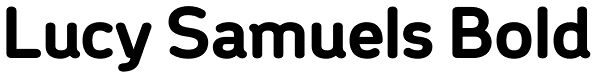 Lucy Samuels Bold Font