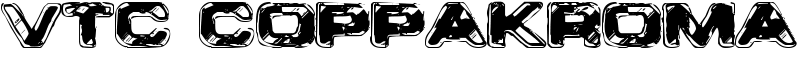 VTC CoppaKroma Font