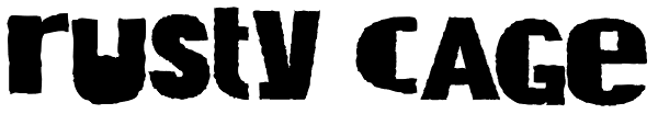 Rusty Cage Font