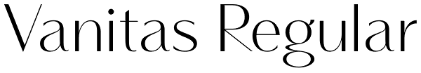 Vanitas Regular Font