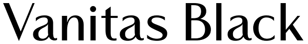 Vanitas Black Font