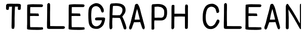 Telegraph Clean Font