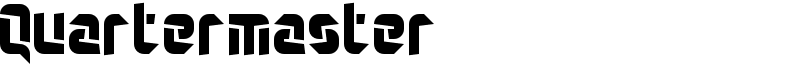 Quartermaster Font
