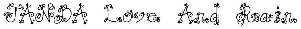 JANDA Love And Rain Font