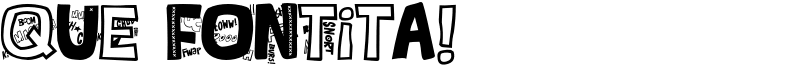 QUE FONTita! Font