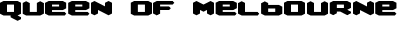 Queen of Melbourne Font