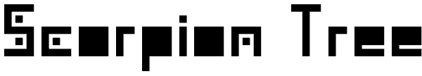 Scorpion Tree Font