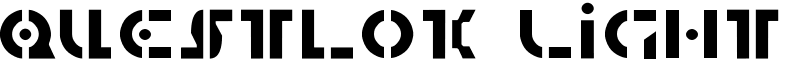 Questlok Light Font