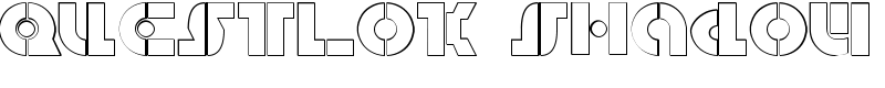 Questlok Shadow Font