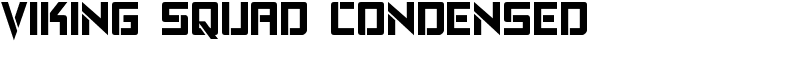 Viking Squad Condensed Font