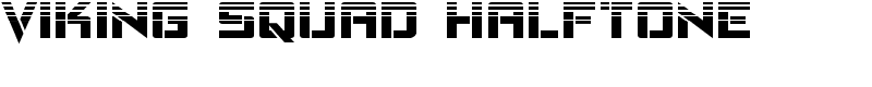 Viking Squad Halftone Font