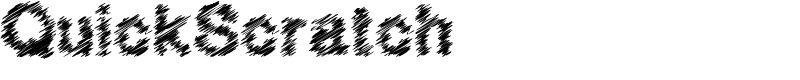 QuickScratch Font