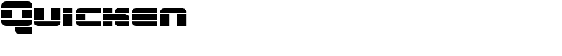 Quicken Font