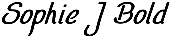 Sophie J Bold Font