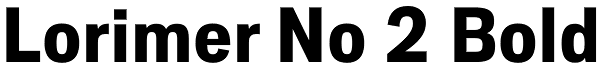 Lorimer No 2 Bold Font