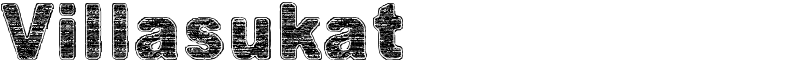 Villasukat Font